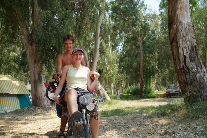 Martin und Britta fahren Probe