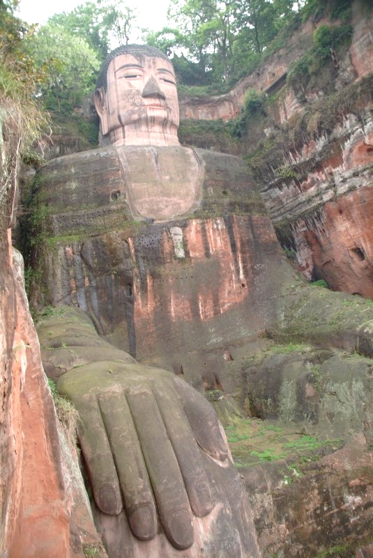 china3 019 der leshan dafu der riesenbuddha von leshan