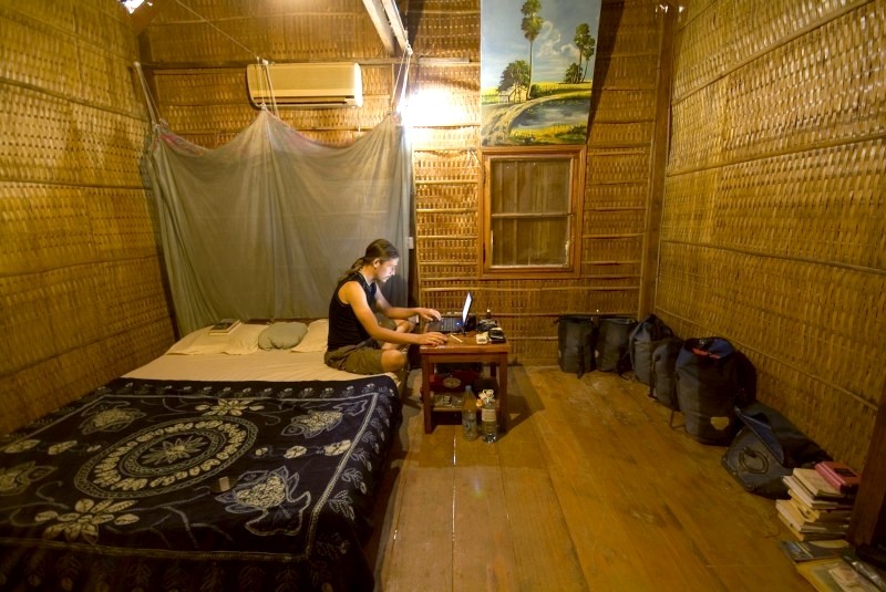 	Kambodscha: Eine schöne Unterkunft	